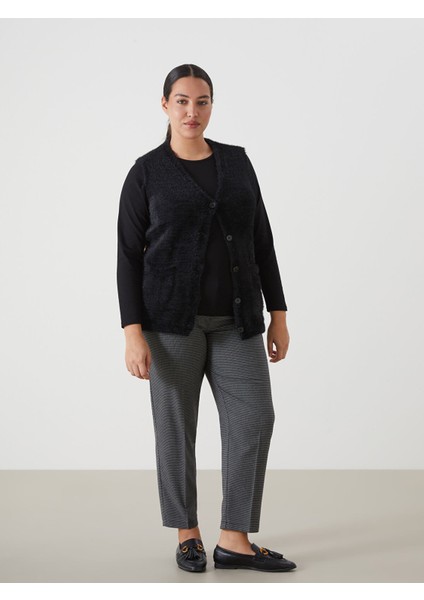 Yeni Sezon V Yaka Kadın Triko Yelek fiyatları