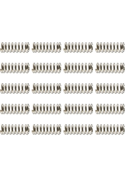 20PCS 3D Yazıcı Aksesuar Besleyici Yay Ultimaker Makerbot Wade Extruder Nikel Kaplama 1.2mm (Yurt Dışından)