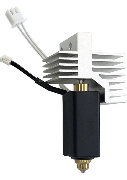 Elegoo Için Seramik Hotend Kiti Centauri Karbon Hotend Baskı Kafası Ekstrüder Pirinç Sertleştirilmiş Çelik Nozul ile Sıcak Uç 0.8mm (Yurt Dışından)