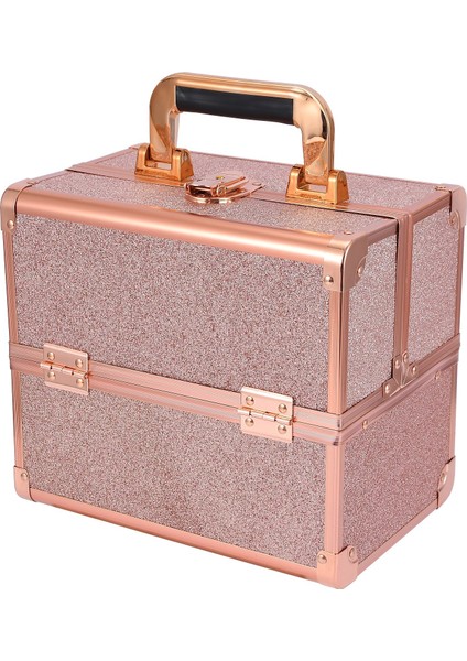 Dövme/makyaj Eşlik/nail Saklama Kutusu/portatif Makyaj Çantası/üç Katman (Yurt Dışından)