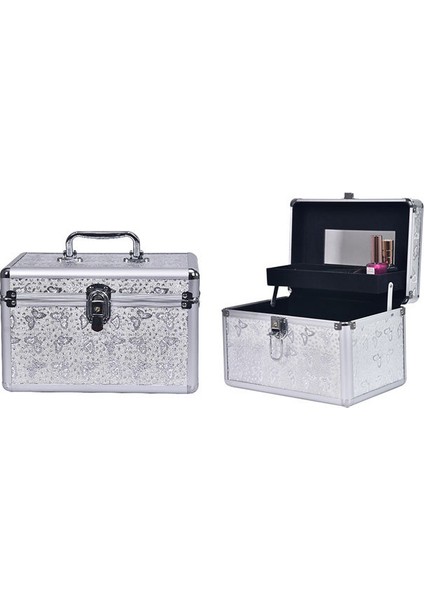 Küçük Makyaj Çantası/kosmetik Saklama Kutusu/ayna ile (Yurt Dışından)
