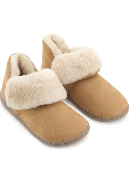 Kadın Kışlık Içi Peluşlu Rahat Taban Ev Bahçe Panduf Bot modelleri