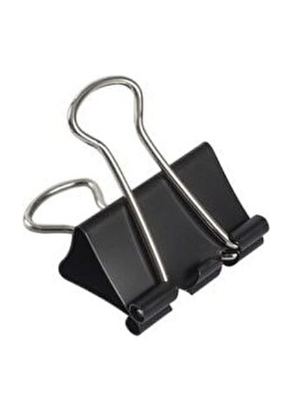 Binder Clips 25 mm 12'li Siyah Kıskaç Seti Dosyalarınızı Düzenli Tutun fiyatları