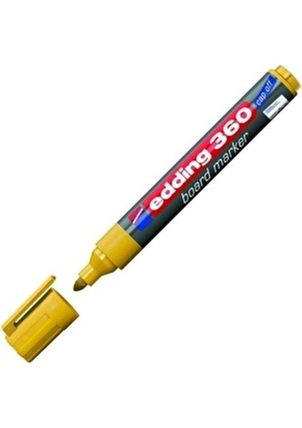 Yazı Tahtası Kalemi Sarı Renk 1 Adet Hızlı Kuruyan Cap Off Özellikli fiyatları