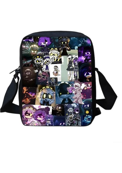 Cinayet Dronlar Kızlar Kızlar Karikatür Baskılı Omuz Çantası Çocuklar Rahat Tote Telefon Çantası Erkek Kadınlar Alışveriş Çantası En Iyi Doğum Günü Hediye Renk: 4 (Yurt Dışından)