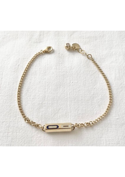 Mineli Spor Altın Bileklik