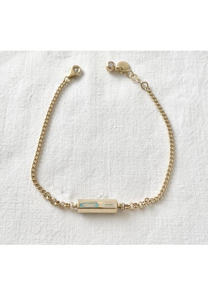 Mineli Spor Altın Bileklik