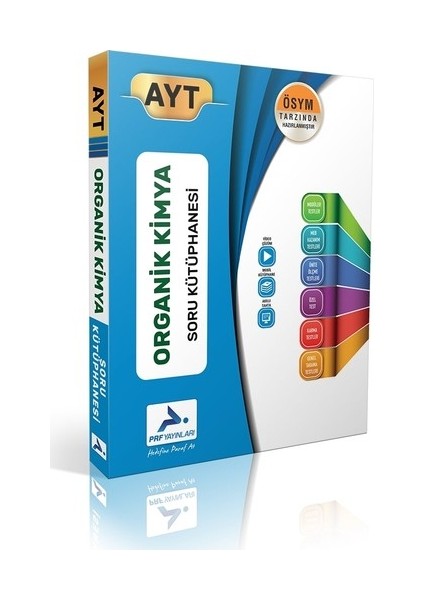 AYT Organik Kimya Video Çözümlü Soru Kütüphanesi fiyatları