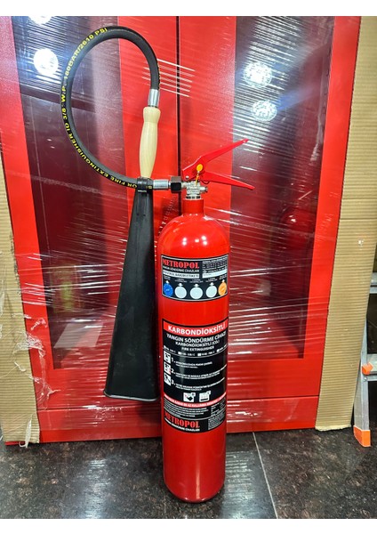 5 kg Co/2 Karbonlu Yangın Söndürme Cihazı