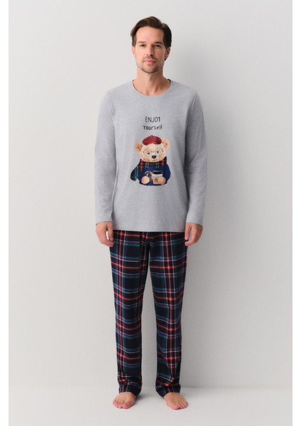 Teddy Bear Erkek Pijama Takımı
