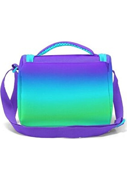 3'lü Okul Çanta Seti Mor Lila Renk Geçişli Ergonomik Tasarım 18 Litre