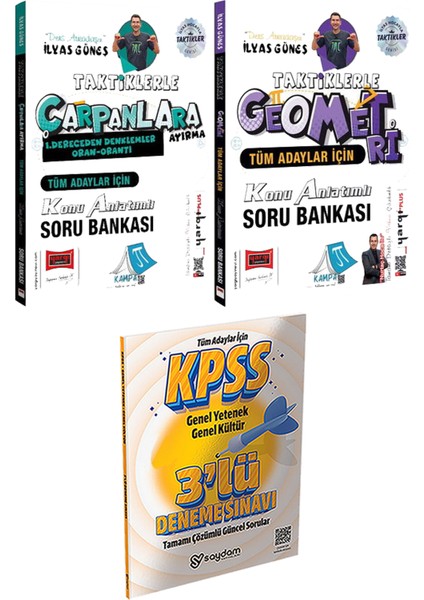 Taktiklerle Çarpanlara Ayırma Geometri Ilyas Güneş - 3 Deneme