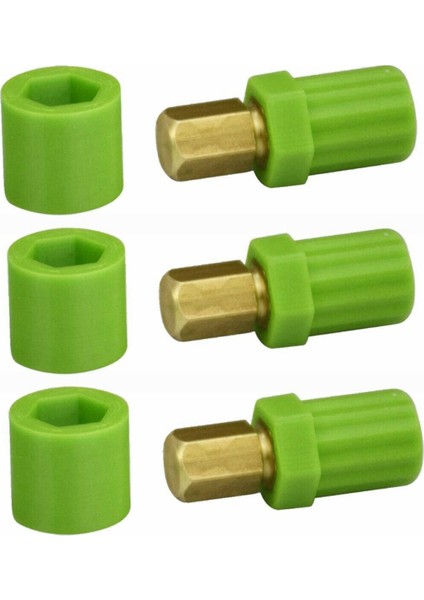 3 Dayanıklı Onarım Kiti Paketi Kesme Şaftı Kuplör Silindir Ekleme Stand Mikser Erişte Makinesi Için Plastik Malzeme (Yurt Dışından)