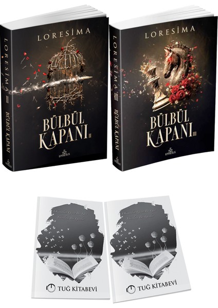 Bülbül Kapanı 3 ve Ephesus Yayınları Bülbül Kapanı 2 Loresima 2li Set + Hediyeli