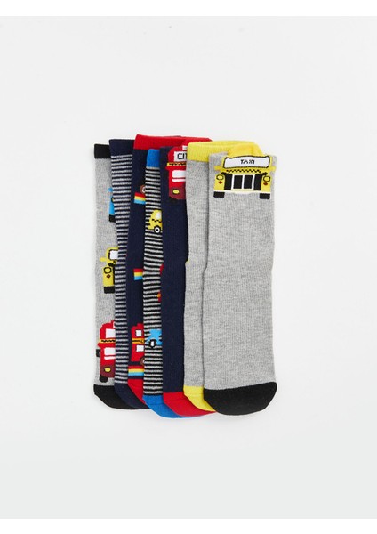 Yeni Sezon Desenli Erkek Çocuk Soket Çorap 7'li fiyatları