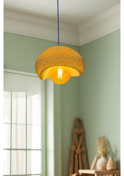 Rustik Iskandinav Serisi Beton Görünümlü Sarkıt Çevre Dostu Avize( Rustik Ampul Hediyeli) modelleri