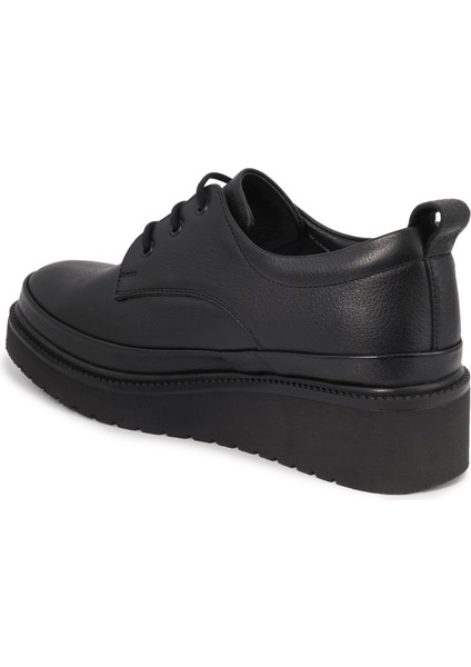 Siyah Deri Casual Kadın Ayakkabı fiyatları