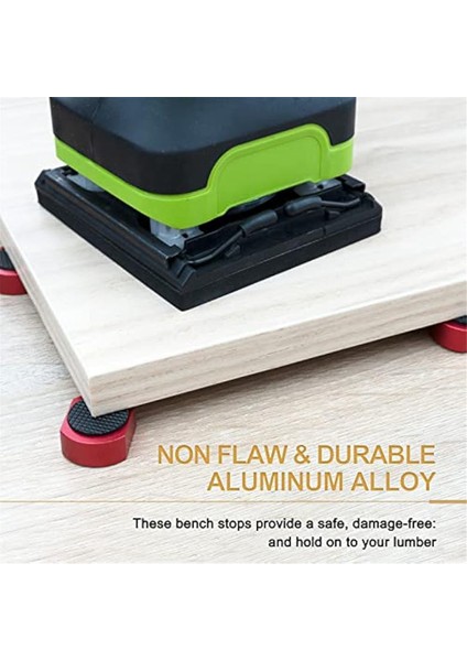 12PC 3/4inch Tezgah Köpekleri Kaymaz Tezgah Köpeği Kelepçe Alüminyum Çalışma Tezgahı Köpekler Masalar Için Durur Ağaç Işleme ve Dıy Projeleri (Yurt Dışından) fırsatları