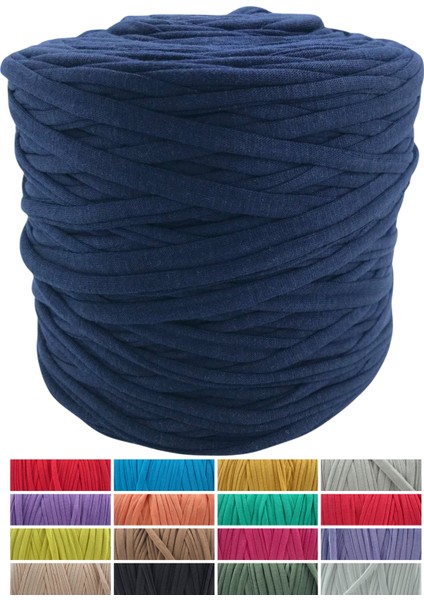 Lacivert 002 Penye Ip Büyük Boy 650 gr 130 mt