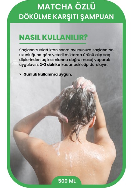 Batçı Saç Dökülmesine Karşı Hızlı Saç Uzamasına Yardımcı Şampuan 500ml fırsatları