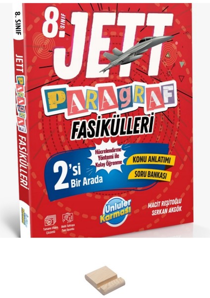 Lgs 8. Sınıf Jett Paragraf Fasikülleri + Telefon Standı