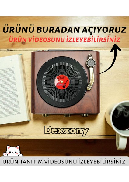 Dcx-11 Özel Tasarım Ahşap Görünümlü Retro Vintage Nostaljik Radyo & Bluetootlu Mini Fm Radyo indirimleri