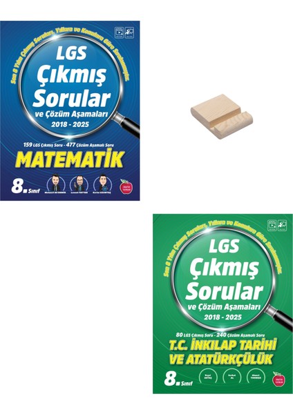 Lgs 8. Sınıf Çıkmış Sorular Matematik ve Inkılap + Telefon Standı