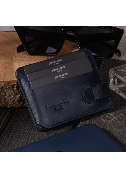 Lacivert Analin Unisex Deri Kartlık 0777L4Z indirimleri