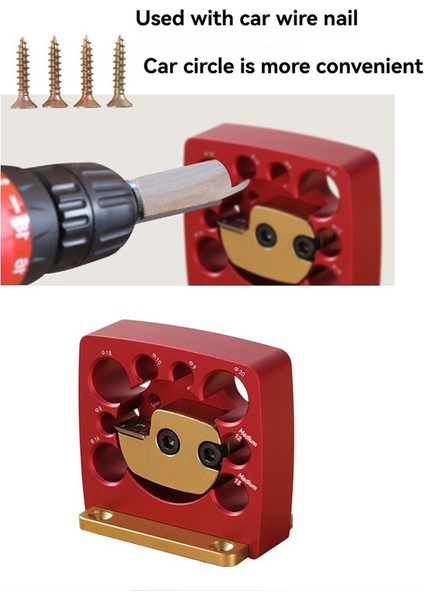 8holes Dubl Maker Jig Kiti W/ Karbür Bıçaklar -Tetrik Ahşap Işleme Elektrikli Tatlandırma Dökme Dübel Yuvarlak Çubuk Yardımcı Araç B (Yurt Dışından) fiyatları
