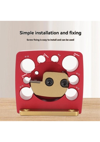 8holes Dubl Maker Jig Kiti W/ Karbür Bıçaklar -Tetrik Ahşap Işleme Elektrikli Tatlandırma Dökme Dübel Yuvarlak Çubuk Yardımcı Araç B (Yurt Dışından) indirimleri