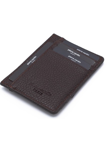 Kahve Unisex Deri Kredi Kartlık 0323K6C