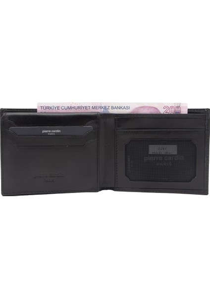 Siyah Analin Deri Erkek Cüzdanı 2243A55 fiyatları