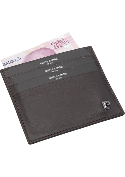 Kahve Deri Unisex Kredi Kartlık 042D06 fiyatları