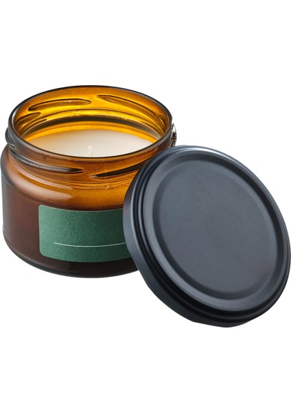 Praktronn Cam Kapta Kokulu Mum Sarı Kahverengi 20 Saat Bahar Otları