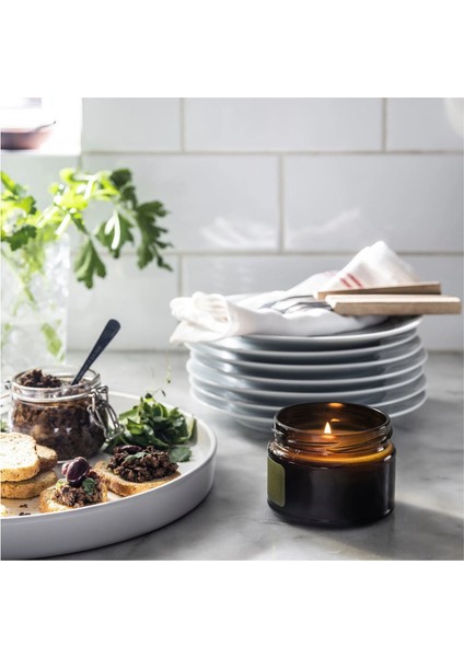 Praktronn Cam Kapta Kokulu Mum Sarı Kahverengi 20 Saat Bahar Otları modelleri