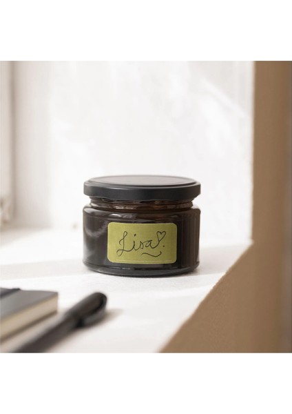 Praktronn Cam Kapta Kokulu Mum Sarı Kahverengi 20 Saat Bahar Otları