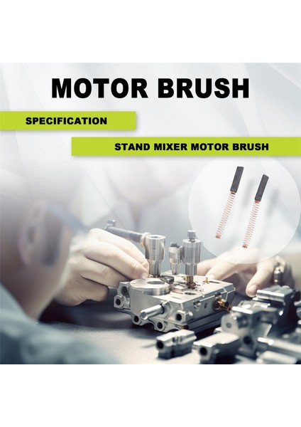 W10380496 Stand Mikser Karbon Motor Fırçası Whirlpool &amp; Kitchenaid Mikserler Motor Fırçası Yeni AP5178083, PS3495098,12 Paket (Yurt Dışından) fırsatları