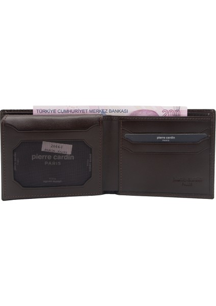 Kahve Deri Erkek Cüzdanı 2044IK3S fiyatları