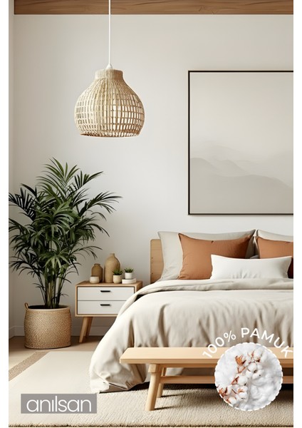 Düz Bej Tek Kişilik Lastikli Çarşaf Düğmeli Ranforce Nevresim Takım %100 Pamuk 1 Adet Yastık Kılıf indirimleri