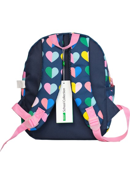 Unıted Colors Of Benetton Mini Kalp Kız Çocuk Anaokul Çantası 13027