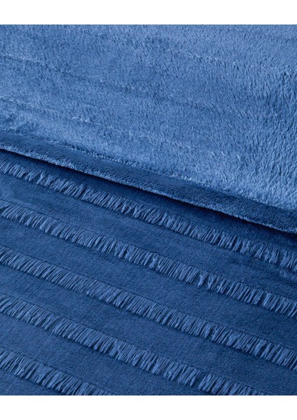 Tassel Dream Supersoft Çift Kişilik Battaniye 200X220 cm Lacivert fiyatları