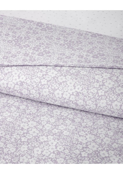 Blossira Kolay Ütülenir Çift Kişilik Nevresim Takımı 200X220 cm Lila fırsatları