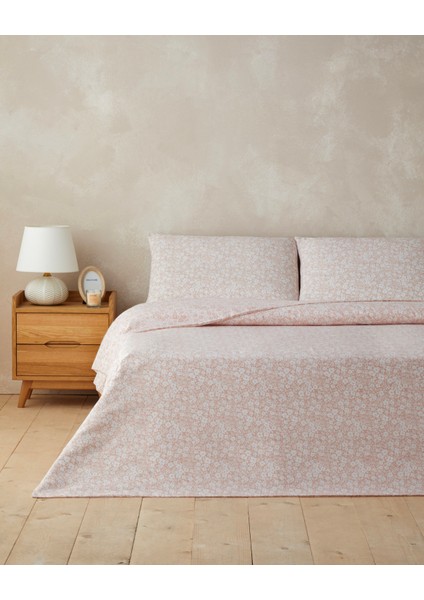 Blossira Kolay Ütülenir Tek Kişilik Nevresim Takımı 160X220 cm Pembe