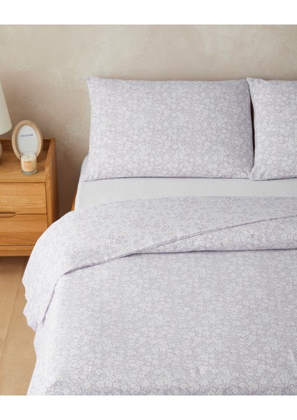 Blossira Kolay Ütülenir Tek Kişilik Nevresim Takımı 160X220 cm Lila fiyatları