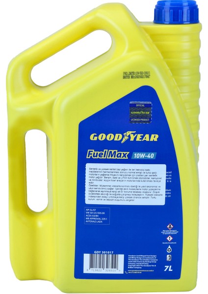 Fuel Max 10W40 7 Litre Motor Yağı modelleri