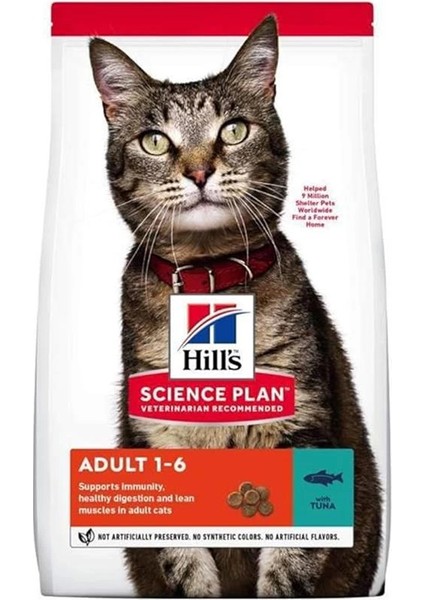 Hıll's, Ton Balıklı Yetişkin Optimal Care Kedi Maması,1.5kg