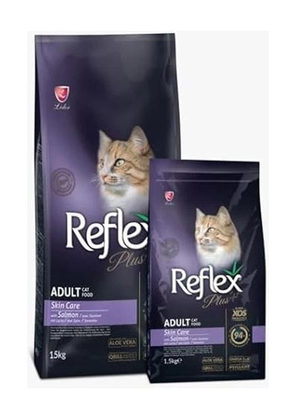 Plus Skin Care Deri ve Tüy Bakımı Somonlu Yetişkin Kedi Maması 1,5 kg fiyatları
