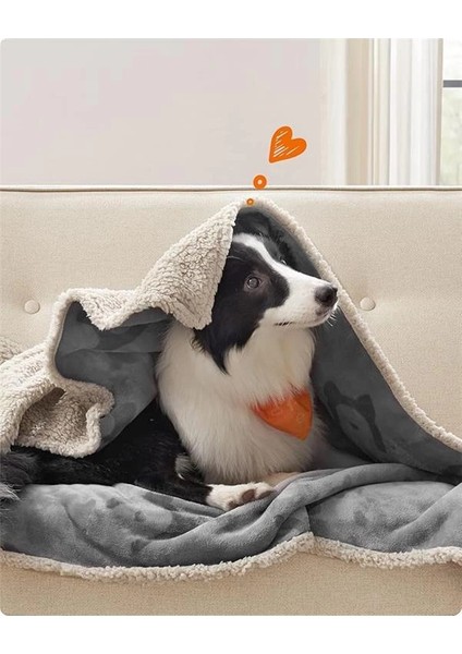 Su Geçirmez Köpek Örtüsü, Sherpa Polar Evcil Hayvan Örtüsü, Orta ve Büyük Köpekler Için fırsatları