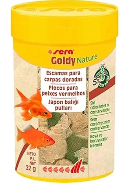 Goldy Nature Japon Balığı Yemi 100 ml 22 gr modelleri