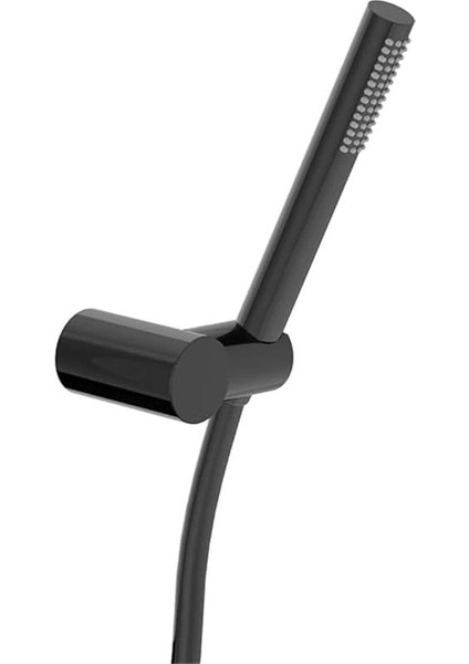 Suit A4554339 1f El Duşu Takımı, Parlak Siyah